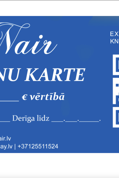 DĀVANU KARTE