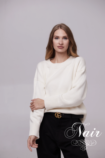 OVERSIZED MERINO WOOL SWEATER “CLASSIC”