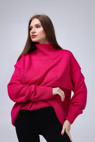 MERINO VILNAS DŽEMPERIS OVERSIZE "NIKOLE"