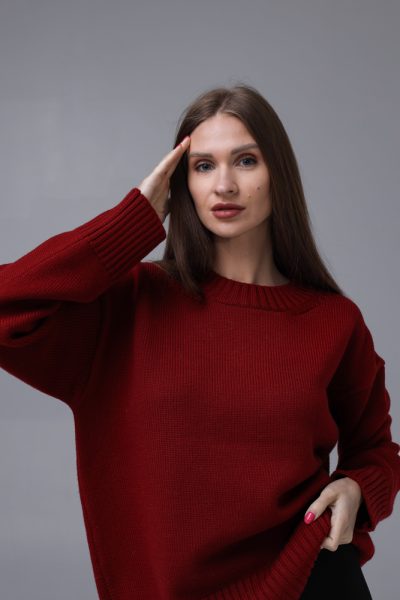 MERINO VILNAS DŽEMPERIS OVERSIZE "CLASSIC"