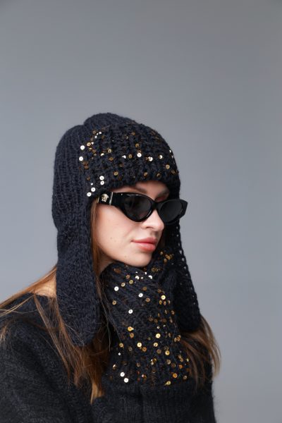 JAUNS MODELIS "USHANKA" UN CIMDI