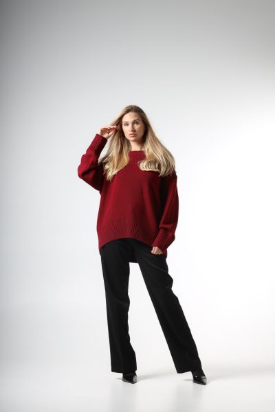 MERINO VILNAS DŽEMPERIS OVERSIZE “NIKOLE”