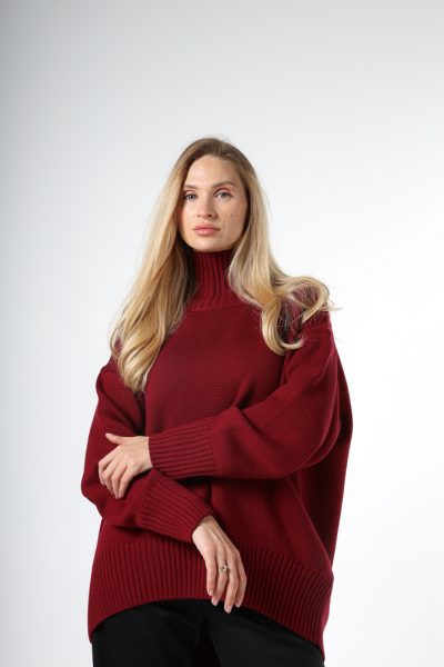 MERINO VILNAS DŽEMPERIS OVERSIZE “NIKOLE”