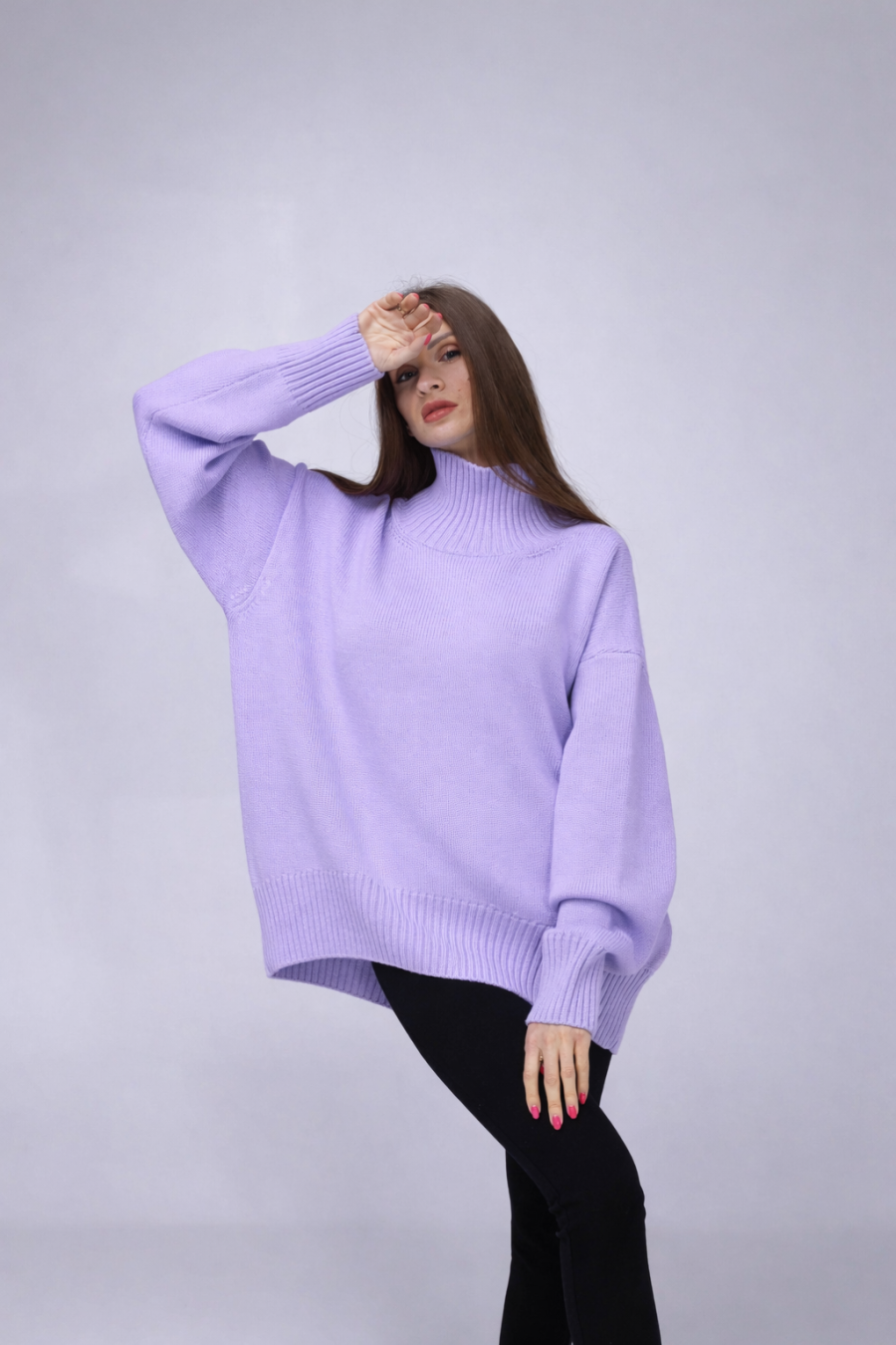 MERINO VILNAS DŽEMPERIS OVERSIZE “NIKOLE”