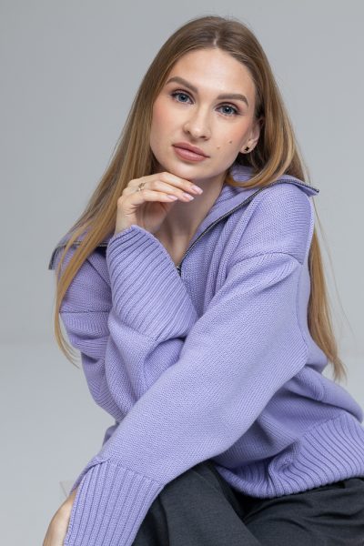 OVERSIZED MERINO WOOL SWEATER "VICTORY"