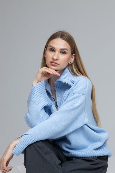 OVERSIZED MERINO WOOL SWEATER "VICTORY"