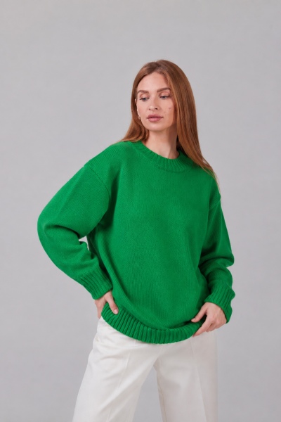 MERINO VILNAS DŽEMPERIS OVERSIZE “CLASSIC”
