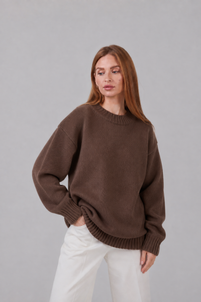 MERINO VILNAS DŽEMPERIS OVERSIZE “CLASSIC”